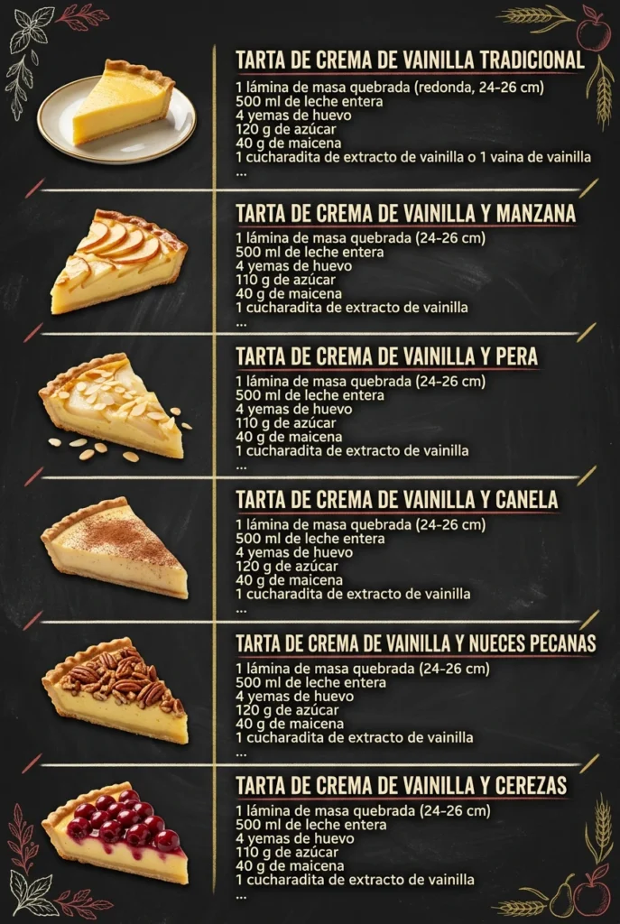 6 Cremas y Postres faciles que alegran cualquier mesa