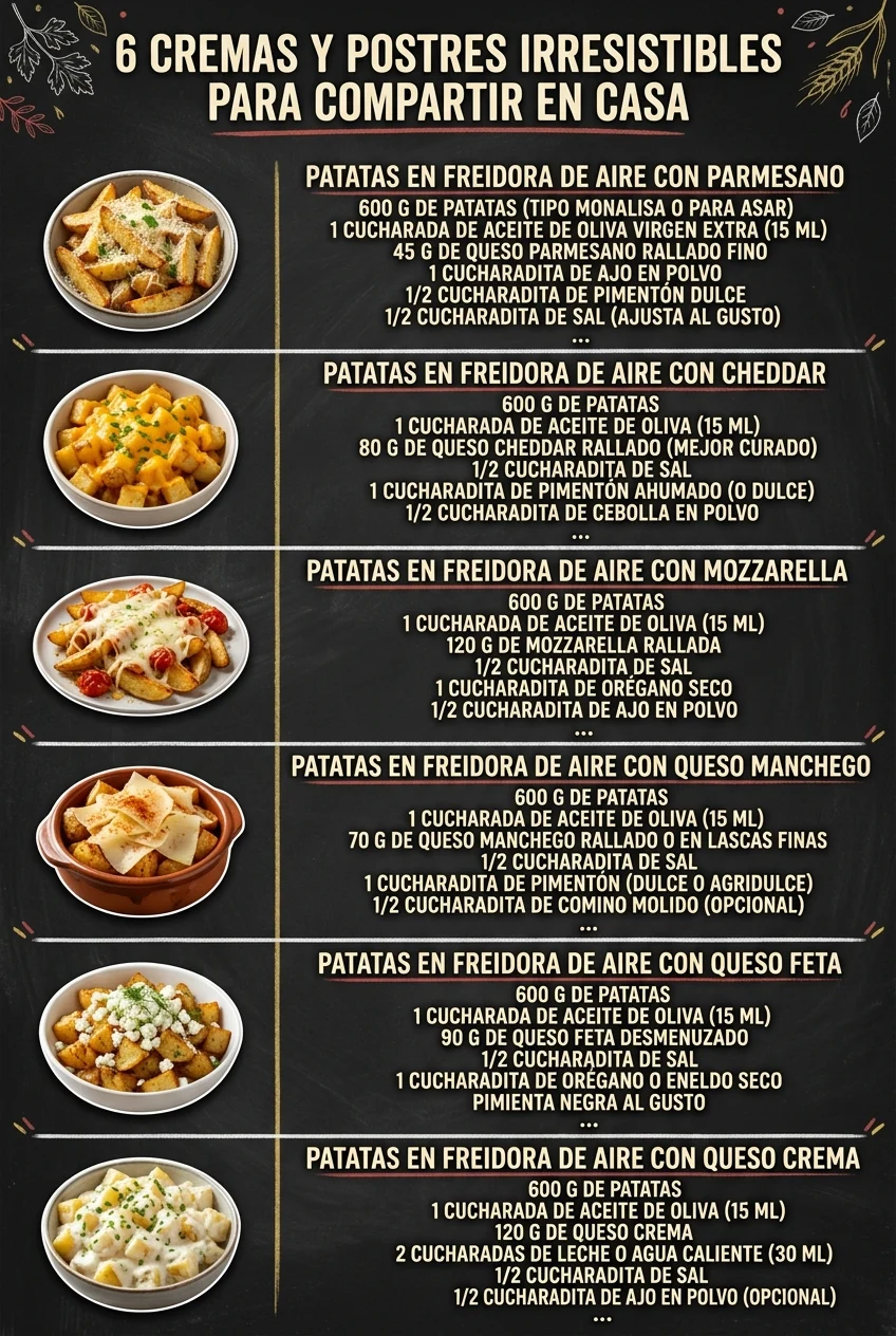 6 Cremas y Postres irresistibles para compartir en casa