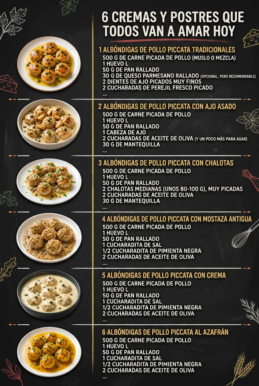 6 Cremas y Postres que todos van a amar hoy