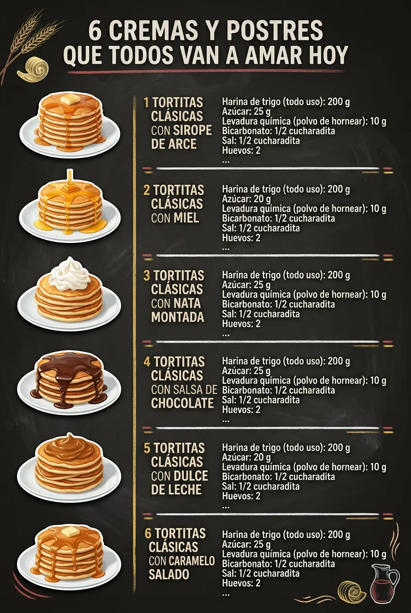 6 Cremas y Postres que todos van a amar hoy