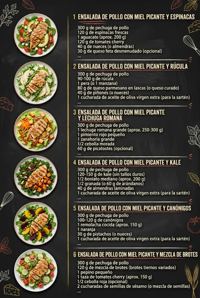 6 Ensaladas faciles que alegran cualquier mesa