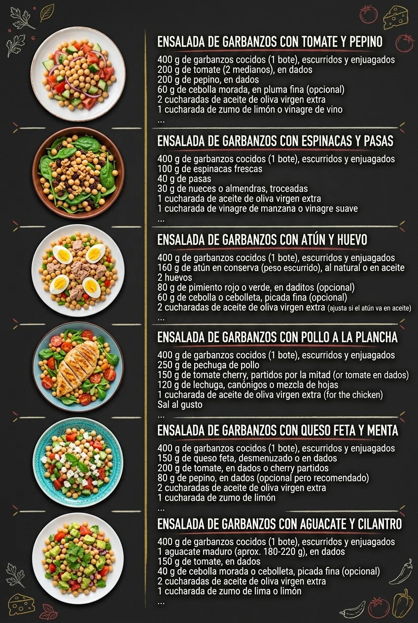 6 Ensaladas que todos van a amar hoy