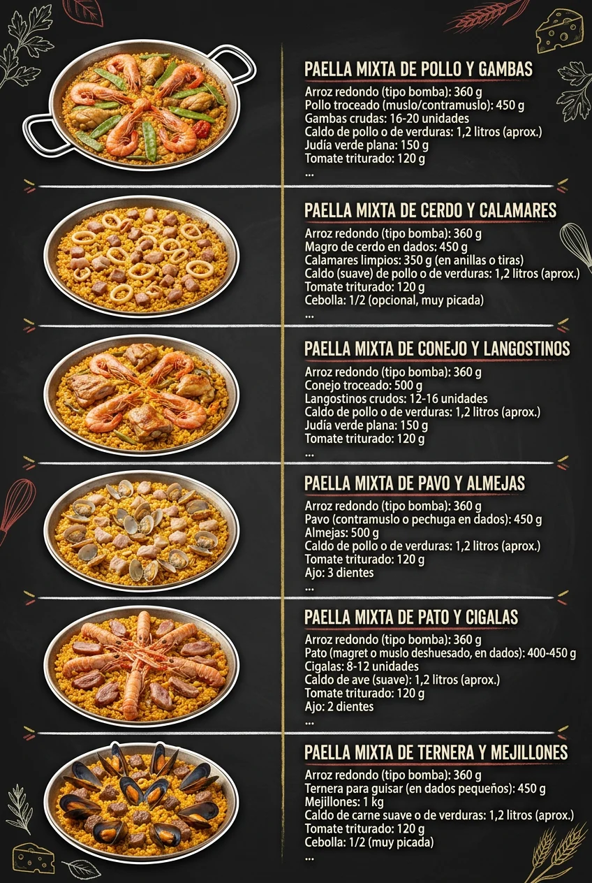 6 Ideas de Recetas faciles que alegran cualquier mesa