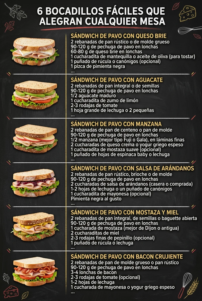 6 Ideas de Recetas faciles que alegran cualquier mesa