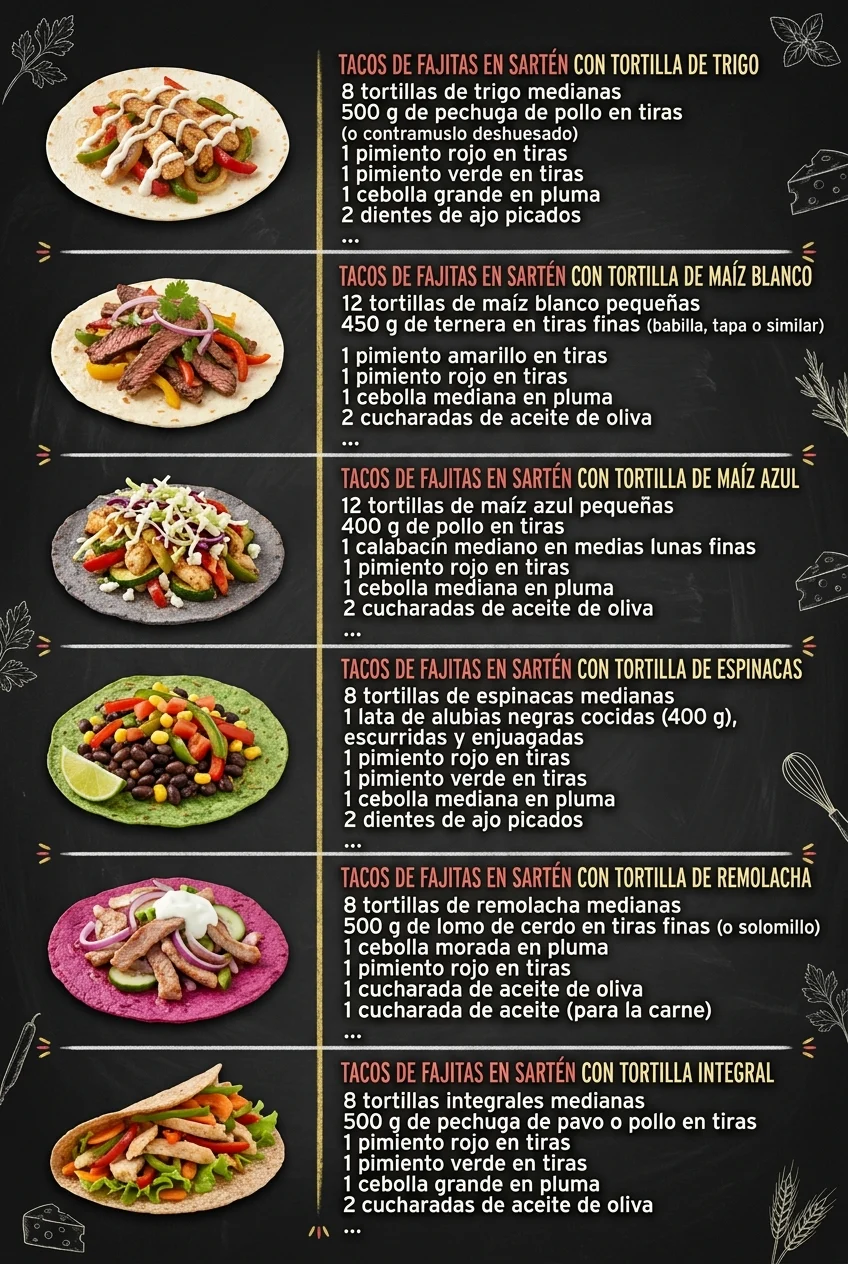 6 Ideas de Recetas faciles que alegran cualquier mesa
