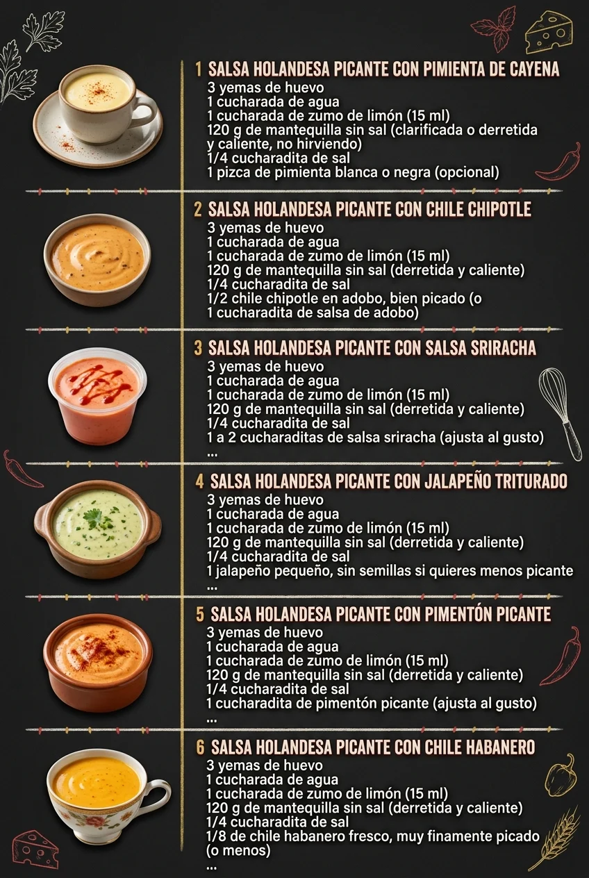 6 Ideas de Recetas faciles que alegran cualquier mesa