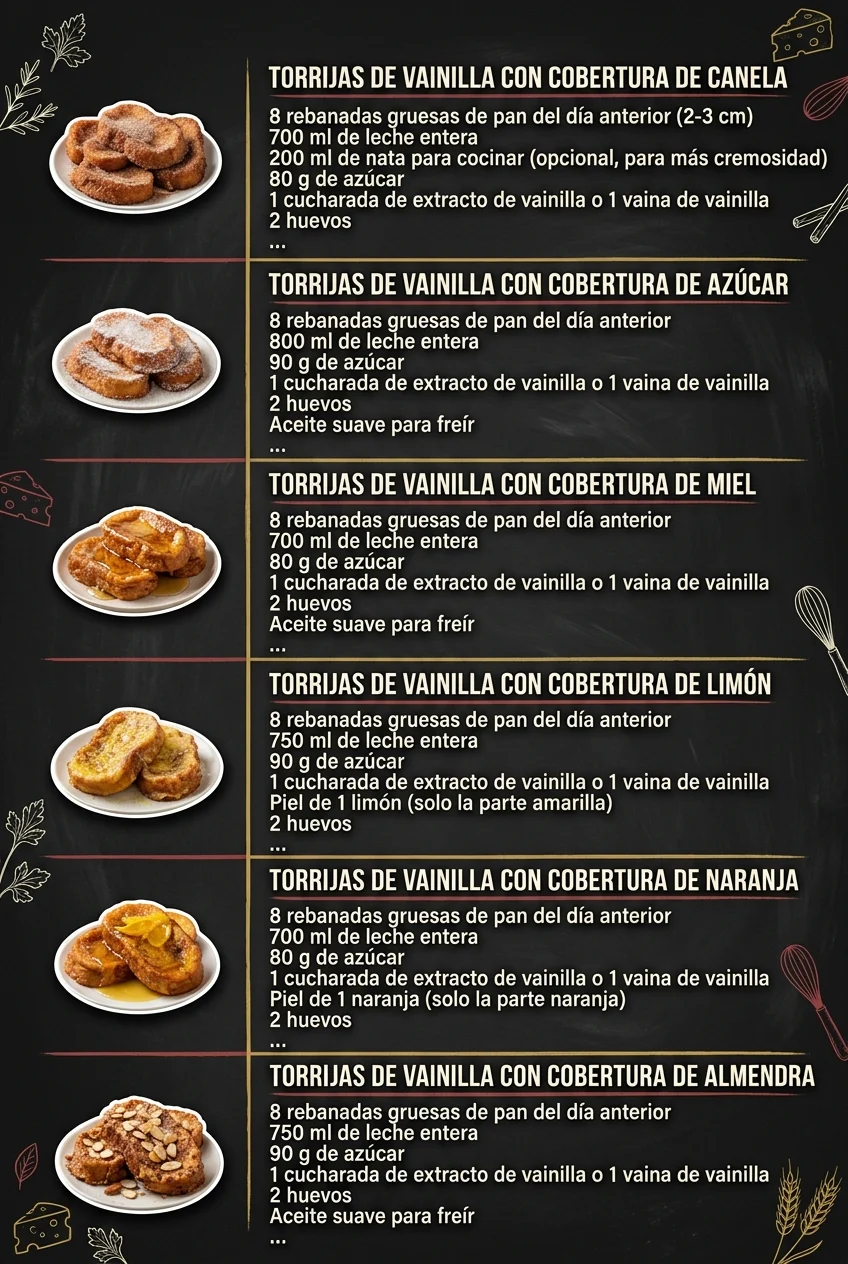 6 Ideas de Recetas faciles que alegran cualquier mesa