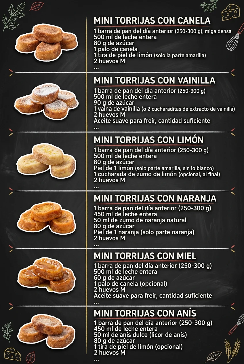 6 Ideas de Recetas faciles que alegran cualquier mesa