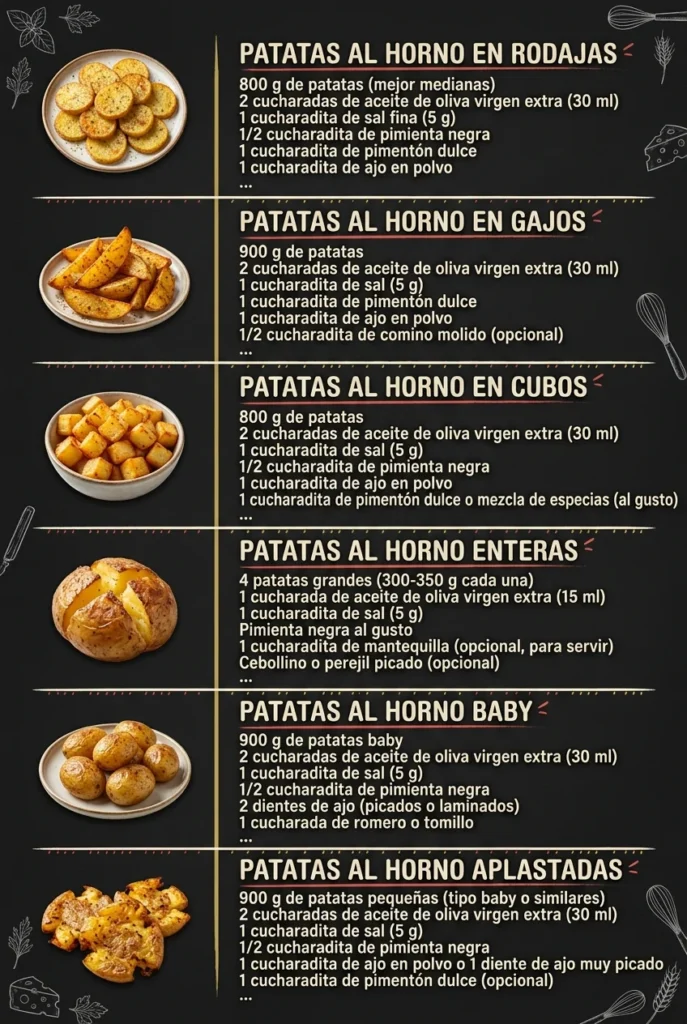 6 Ideas de Recetas faciles que alegran cualquier mesa