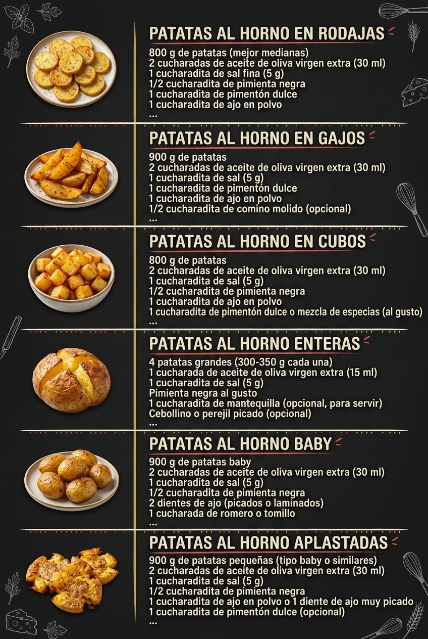 6 Ideas de Recetas faciles que alegran cualquier mesa