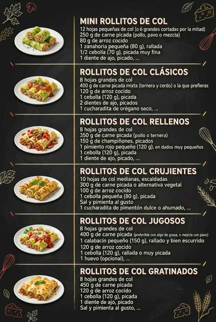 6 Ideas de Recetas faciles que alegran cualquier mesa