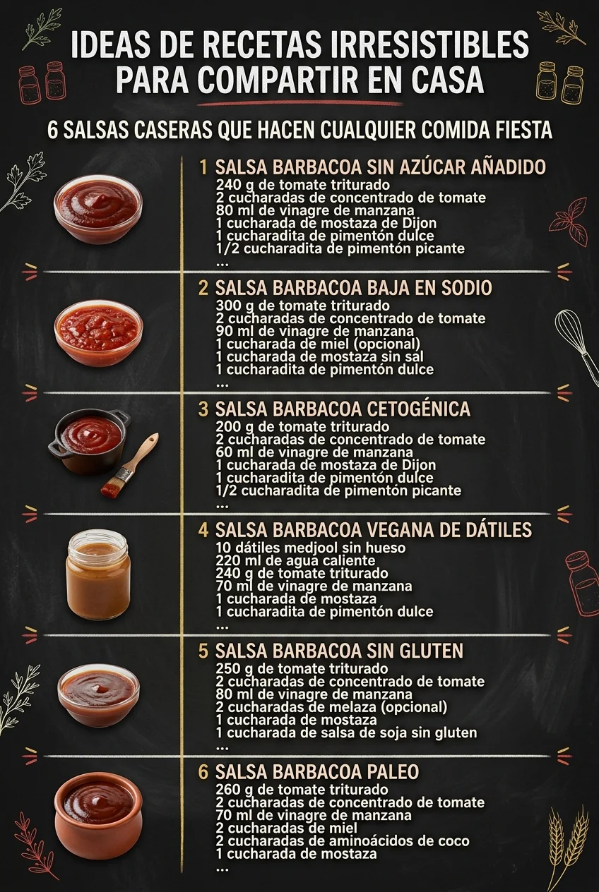 6 Ideas de Recetas irresistibles para compartir en casa
