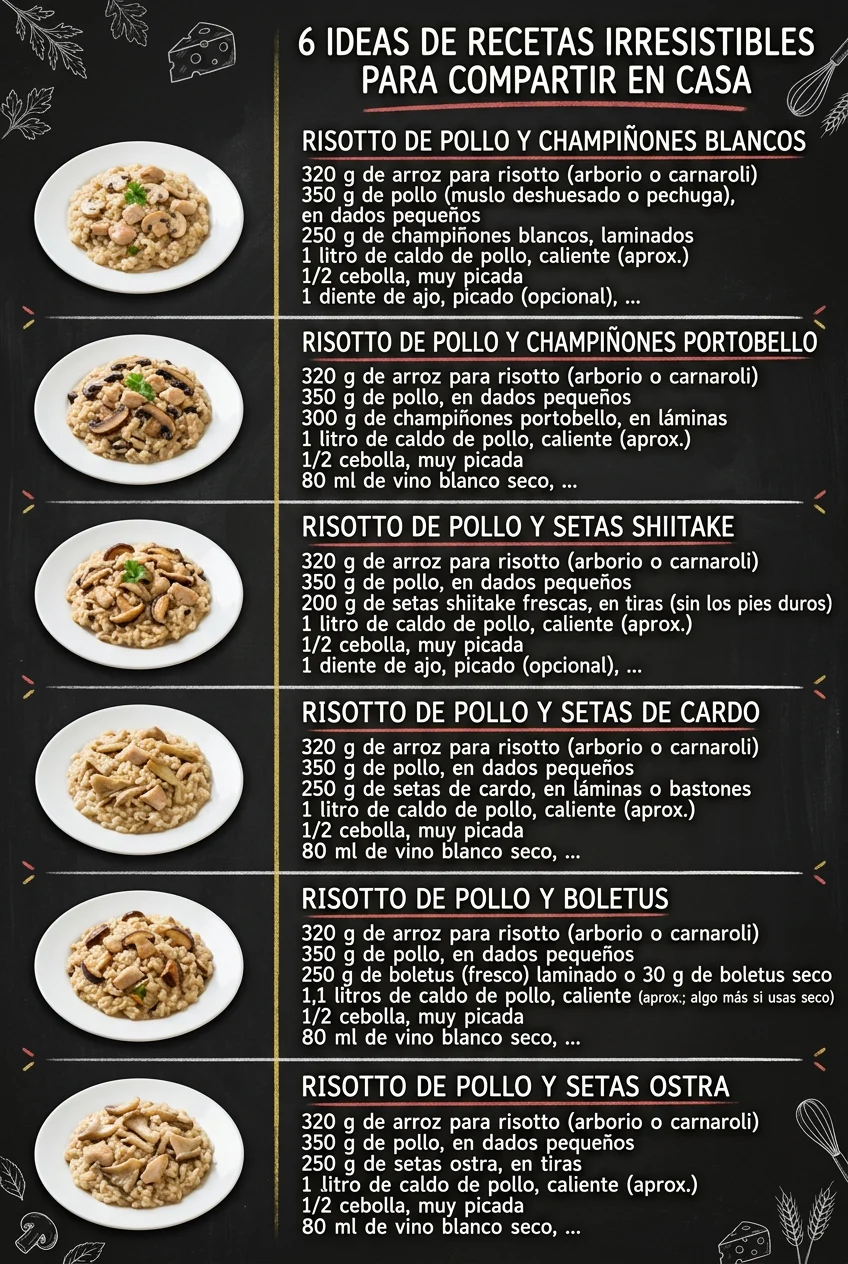 6 Ideas de Recetas irresistibles para compartir en casa