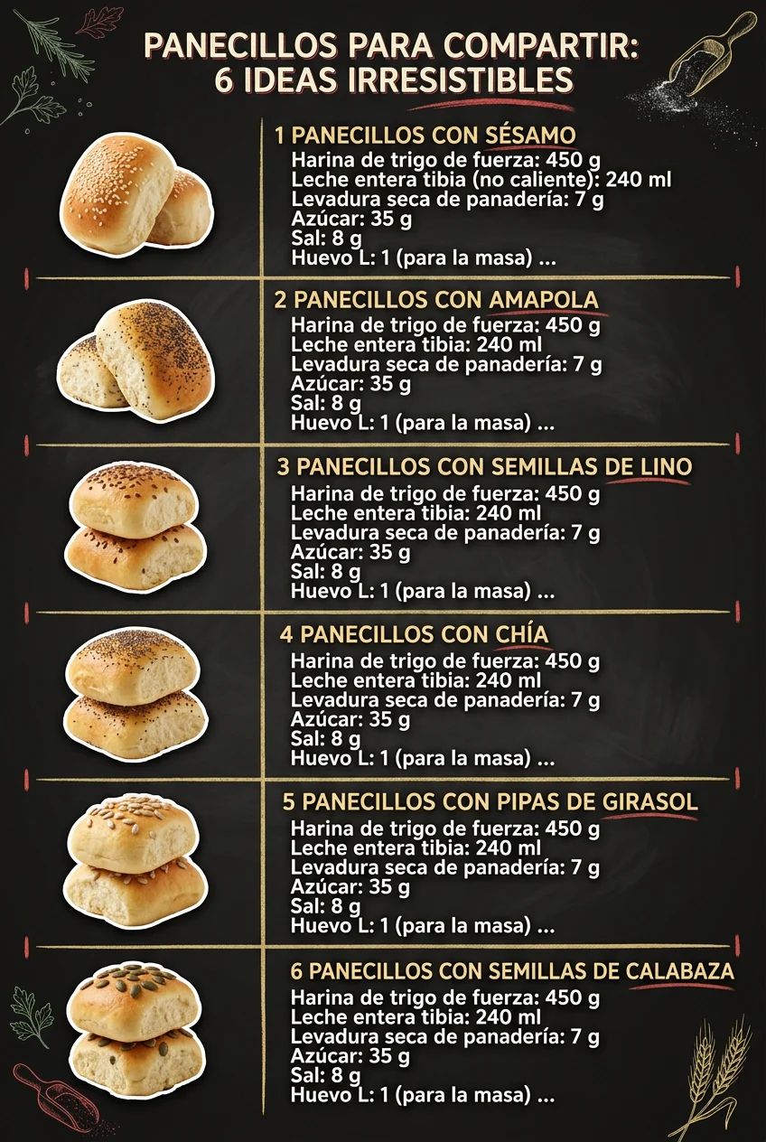 6 Ideas de Recetas irresistibles para compartir en casa