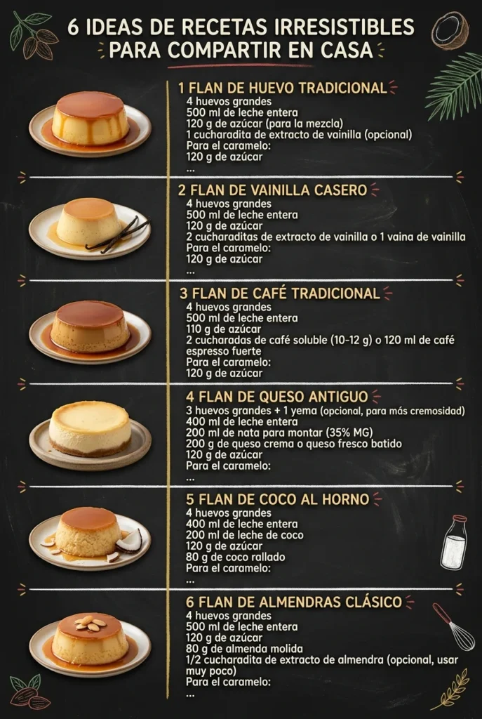 6 Ideas de Recetas irresistibles para compartir en casa