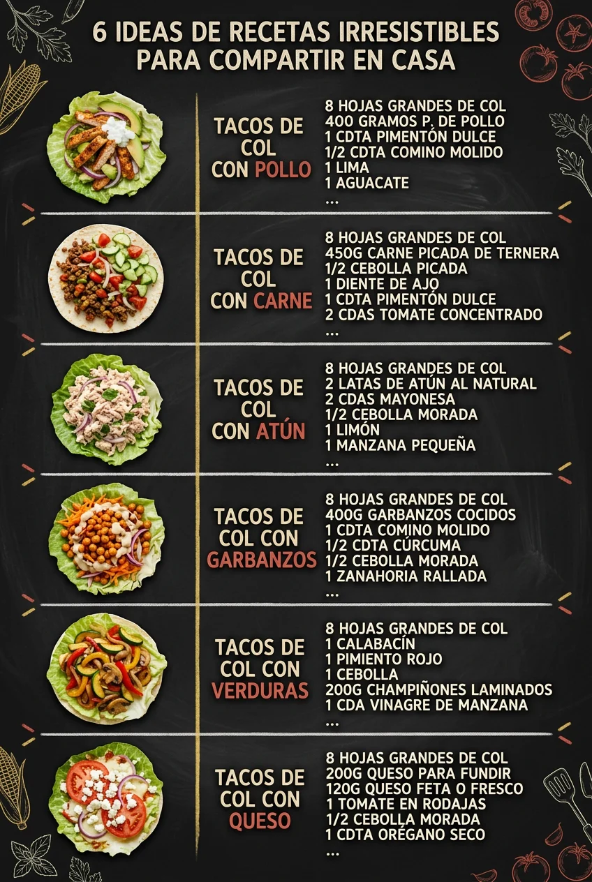 6 Ideas de Recetas irresistibles para compartir en casa