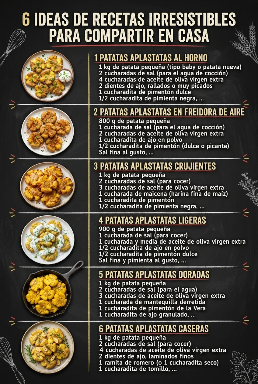 6 Ideas de Recetas irresistibles para compartir en casa