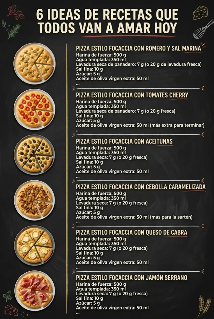 6 Ideas de Recetas que todos van a amar hoy