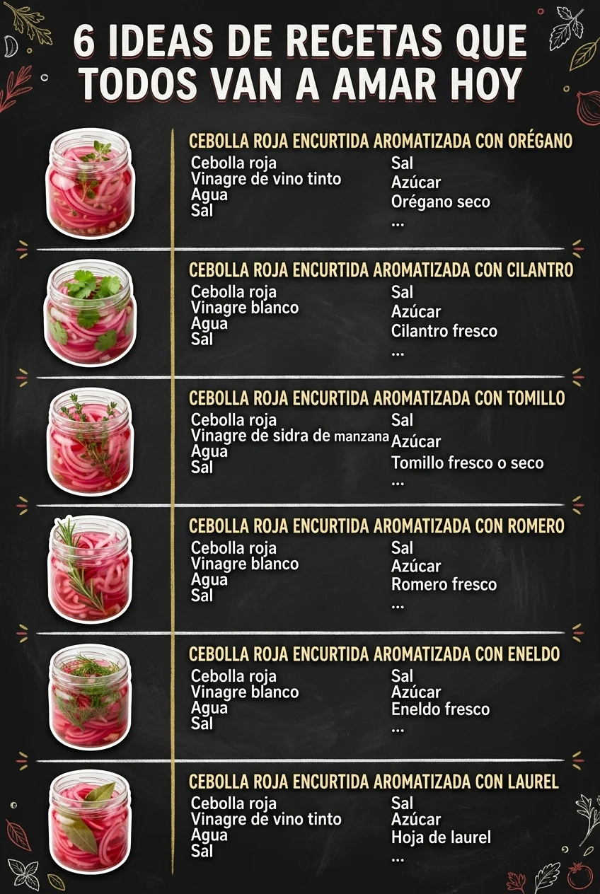 6 Ideas de Recetas que todos van a amar hoy