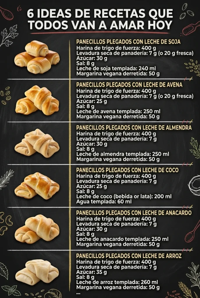 6 Ideas de Recetas que todos van a amar hoy