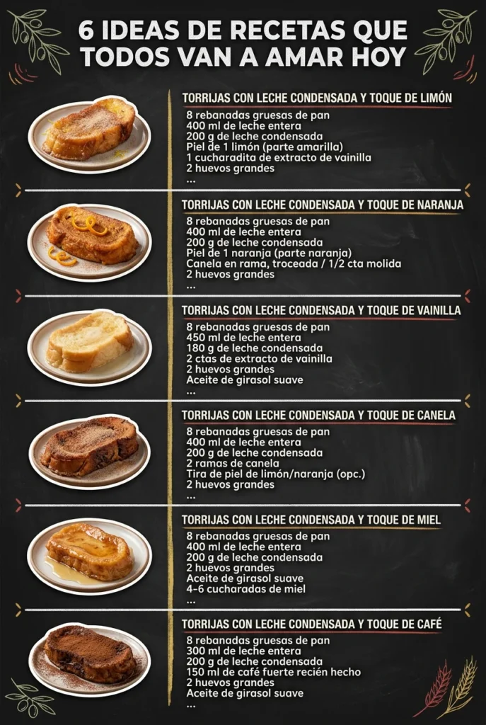 6 Ideas de Recetas que todos van a amar hoy
