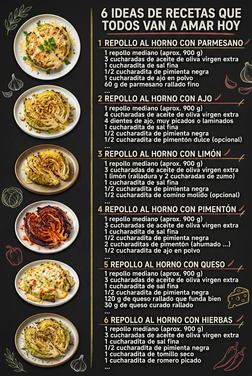6 Ideas de Recetas que todos van a amar hoy