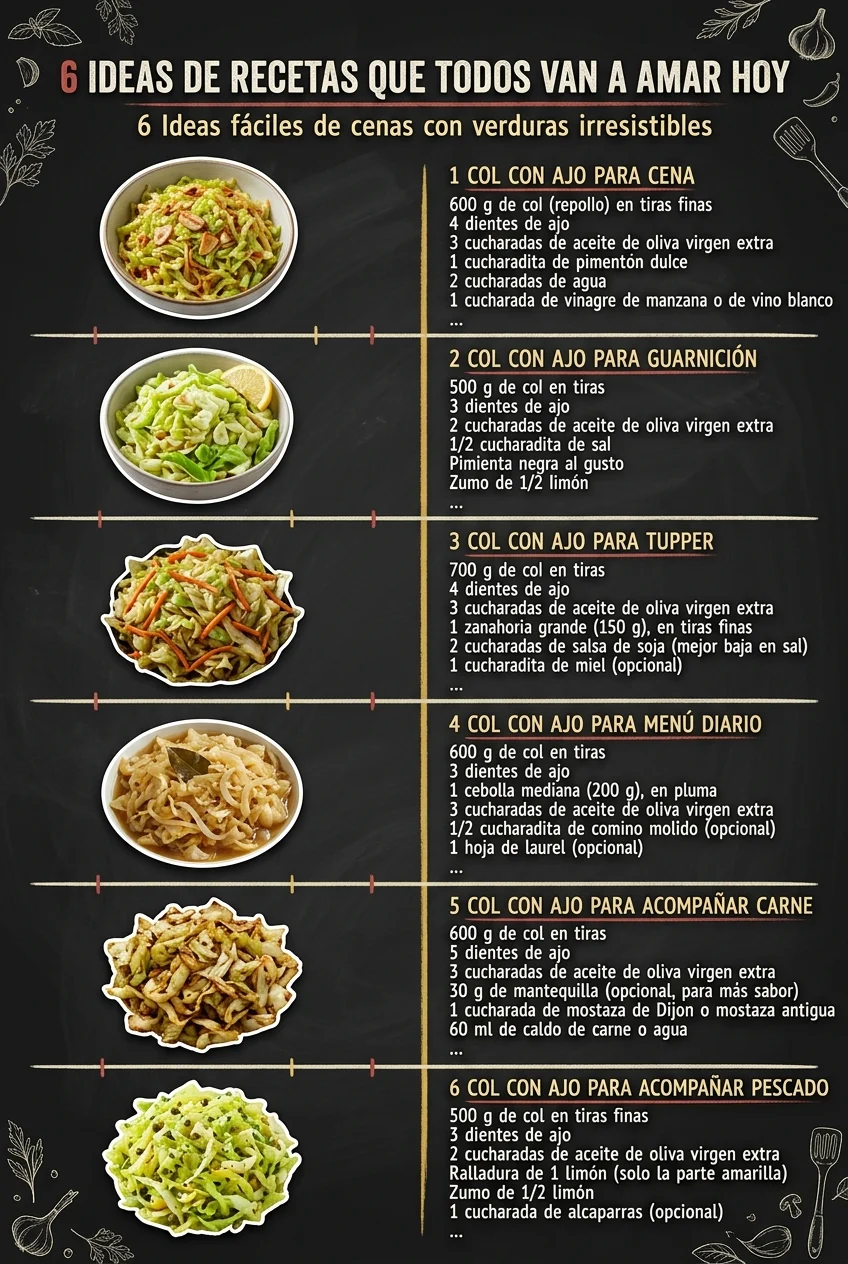 6 Ideas de Recetas que todos van a amar hoy