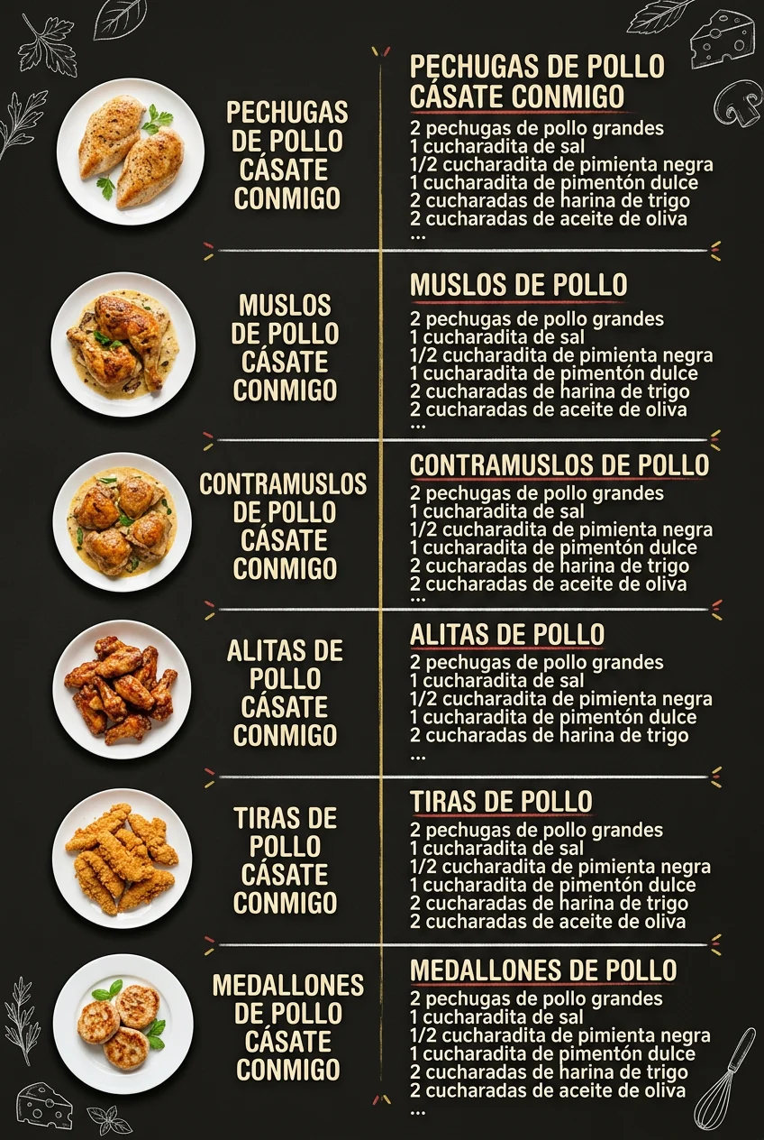 6 Ideas de Recetas que todos van a amar hoy