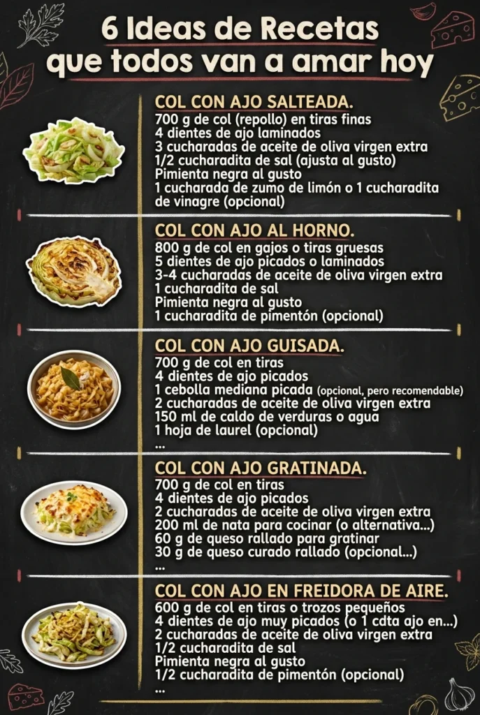 6 Ideas de Recetas que todos van a amar hoy