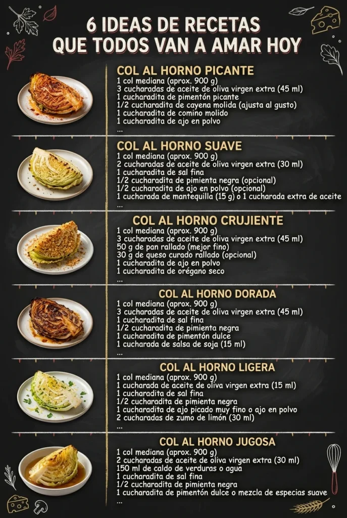 6 Ideas de Recetas que todos van a amar hoy