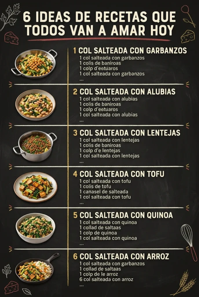 6 Ideas de Recetas que todos van a amar hoy