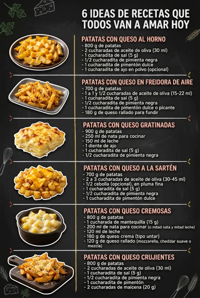 6 Ideas de Recetas que todos van a amar hoy