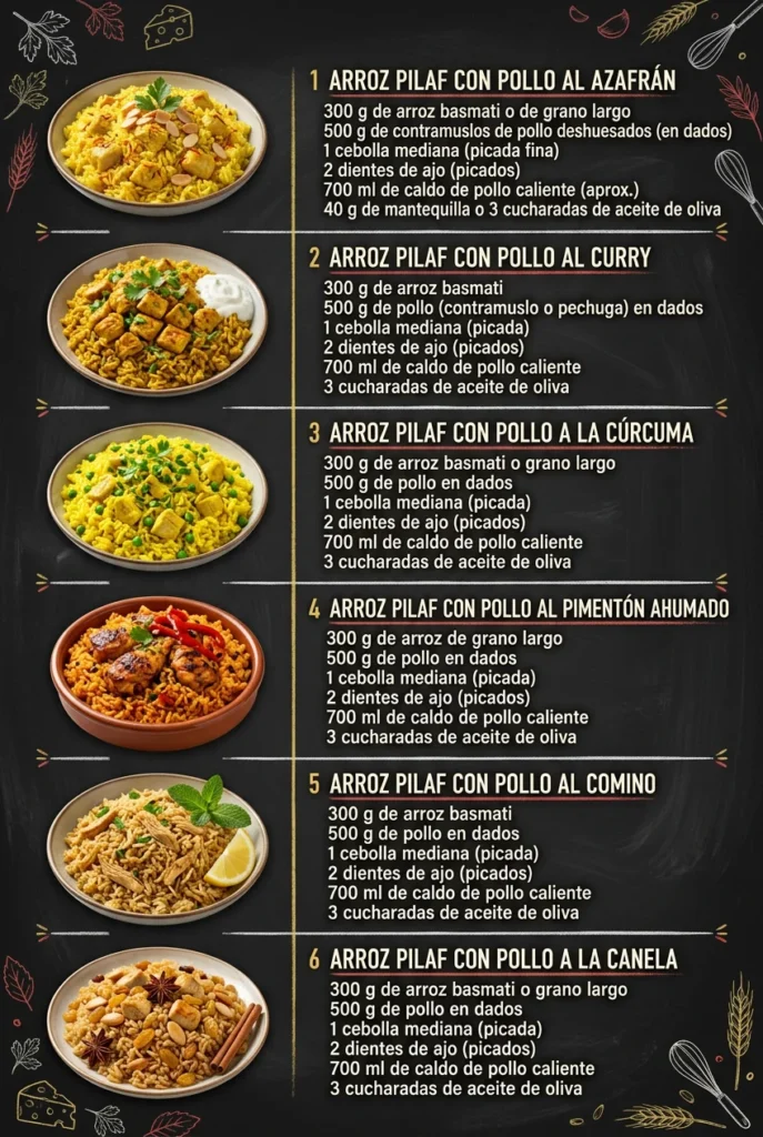 6 Platos Principales faciles que alegran cualquier mesa