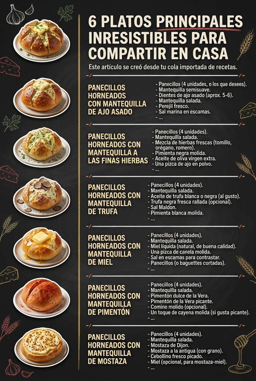 6 Platos Principales irresistibles para compartir en casa