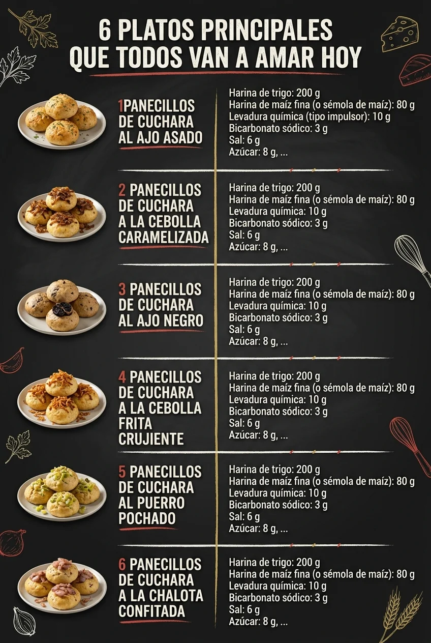 6 Platos Principales que todos van a amar hoy