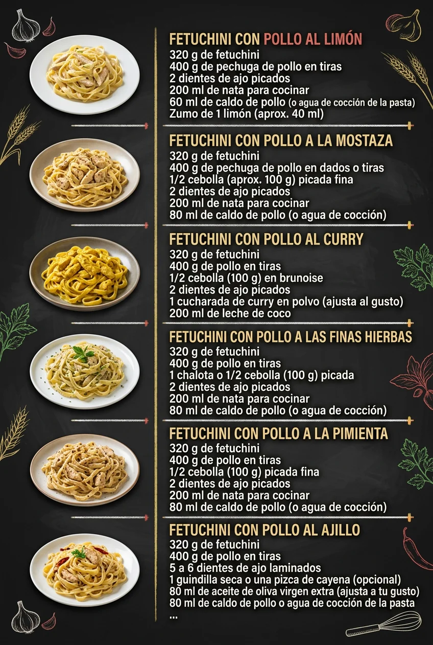 6 Recetas de Pasta faciles que alegran cualquier mesa
