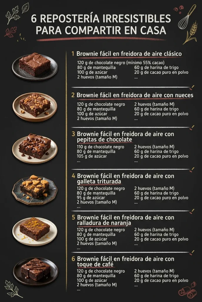 6 Reposteria irresistibles para compartir en casa