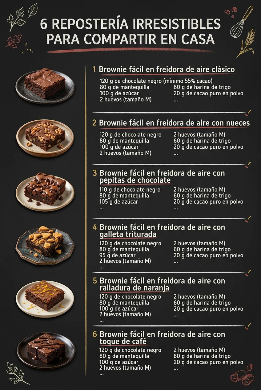 6 Reposteria irresistibles para compartir en casa