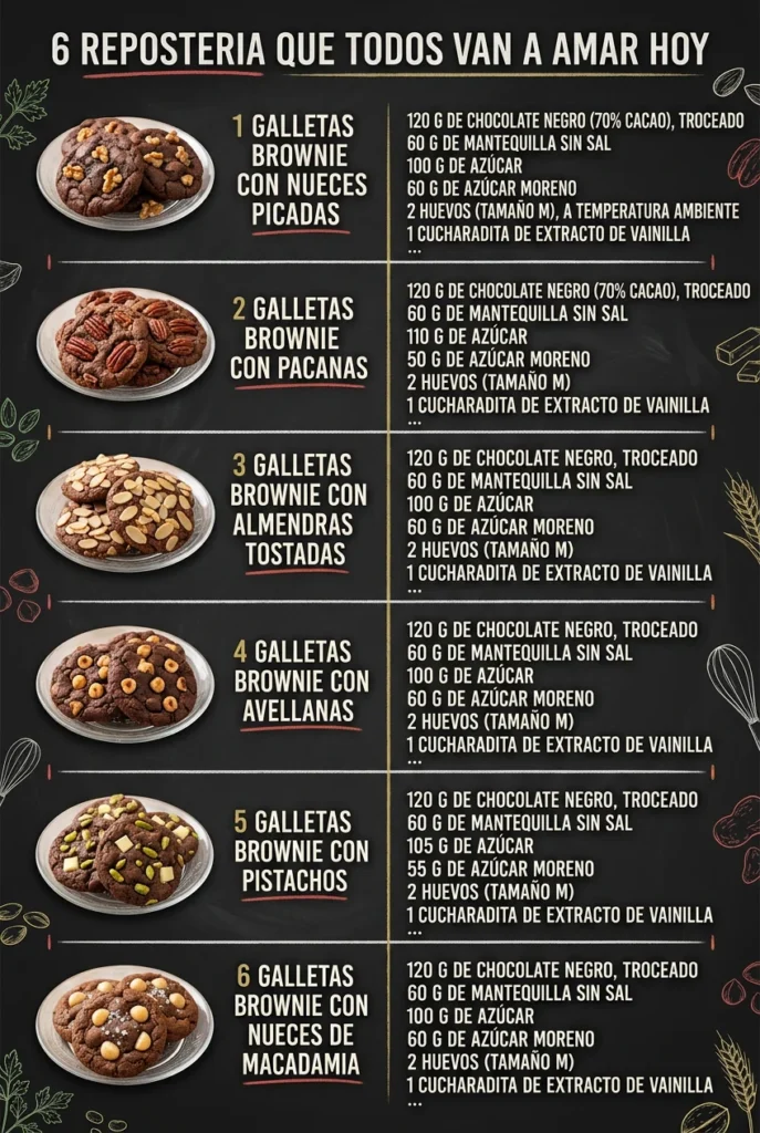 6 Reposteria que todos van a amar hoy