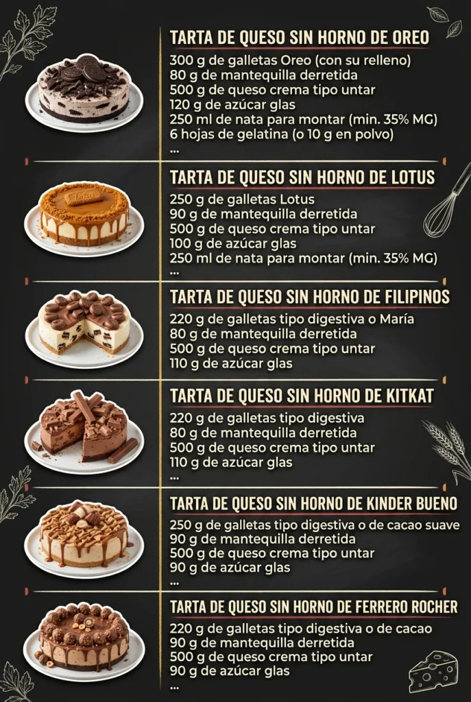 6 Reposteria que todos van a amar hoy