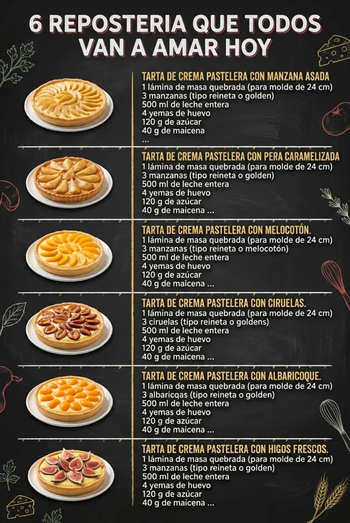 6 Reposteria que todos van a amar hoy