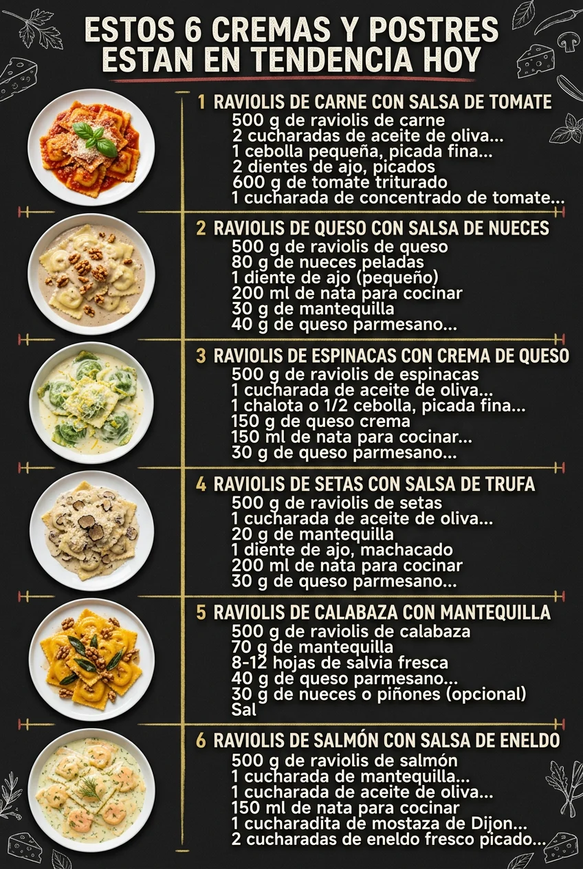 Estos 6 Cremas y Postres estan en tendencia hoy