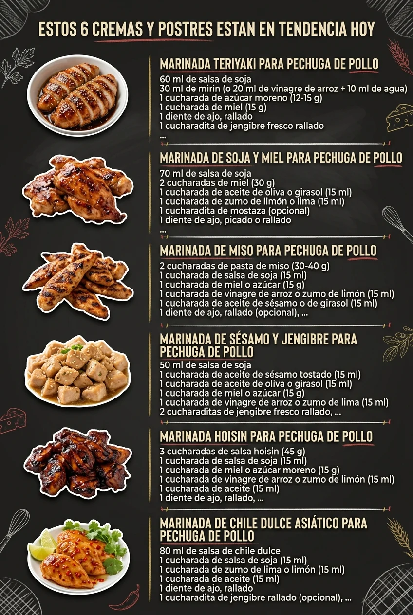 Estos 6 Cremas y Postres estan en tendencia hoy