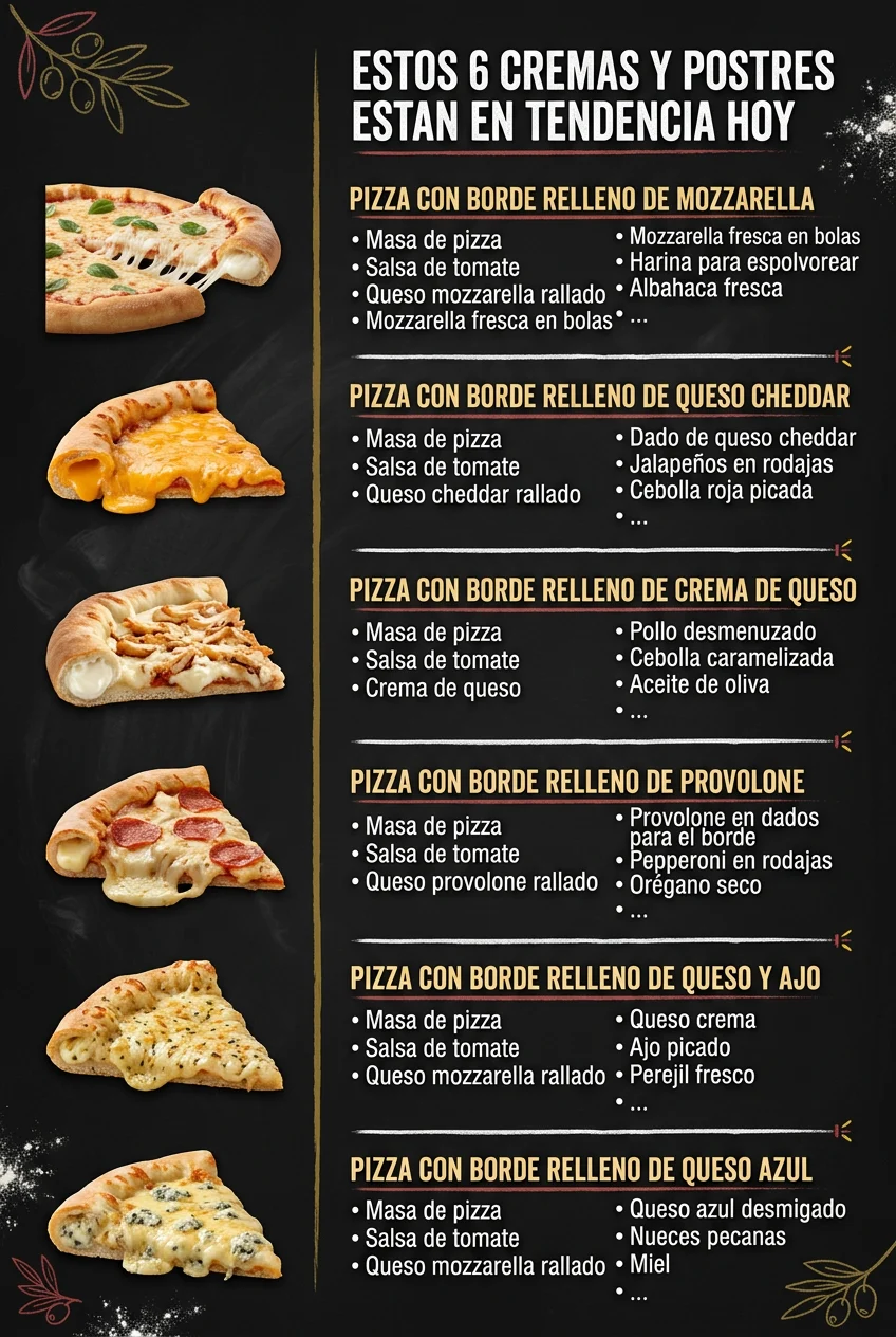 Estos 6 Cremas y Postres estan en tendencia hoy