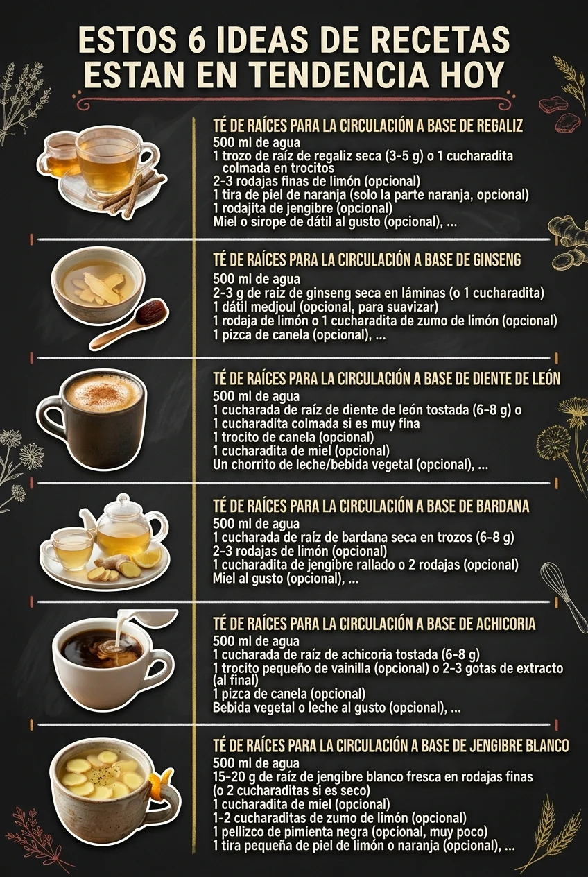 Estos 6 Ideas de Recetas estan en tendencia hoy