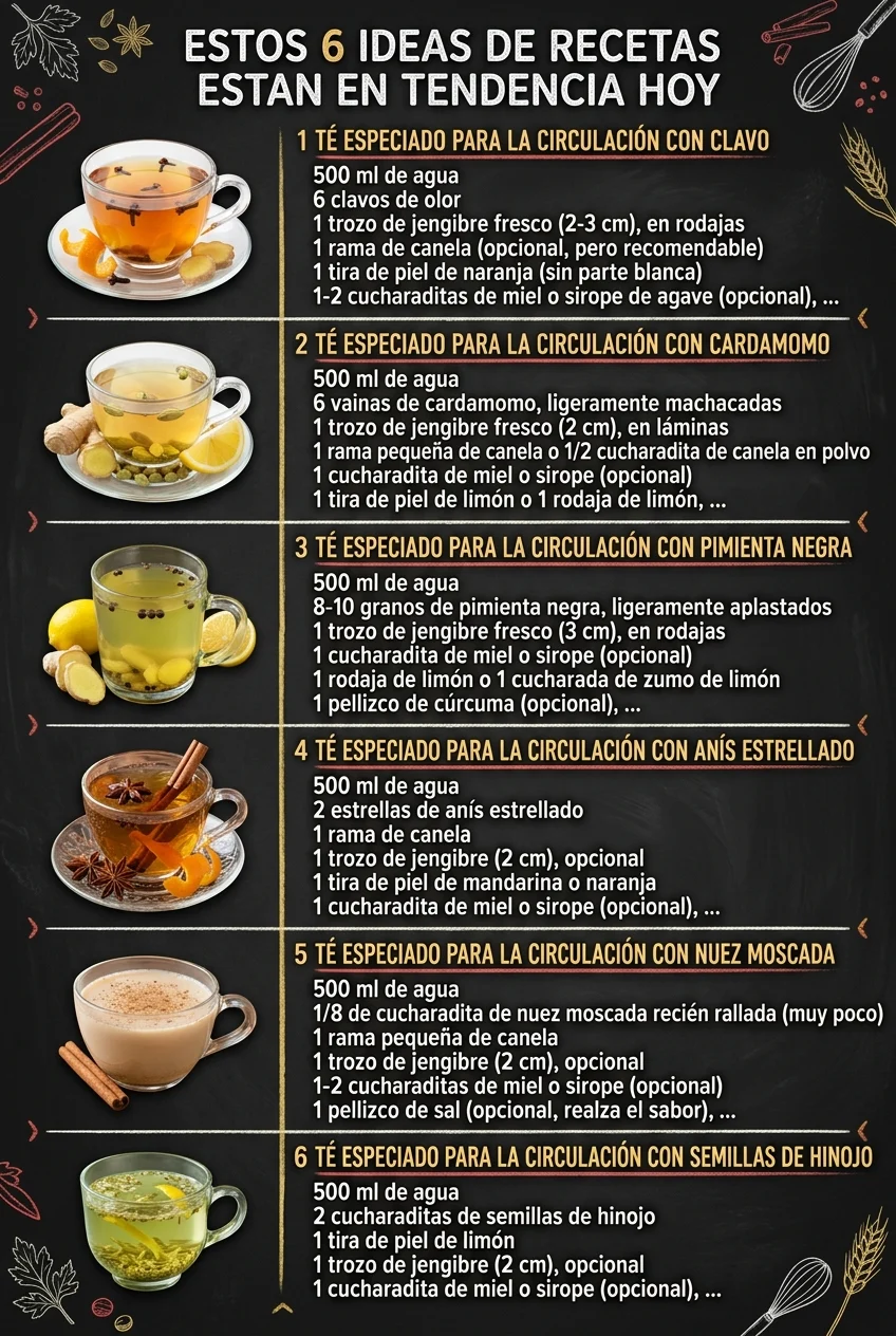 Estos 6 Ideas de Recetas estan en tendencia hoy