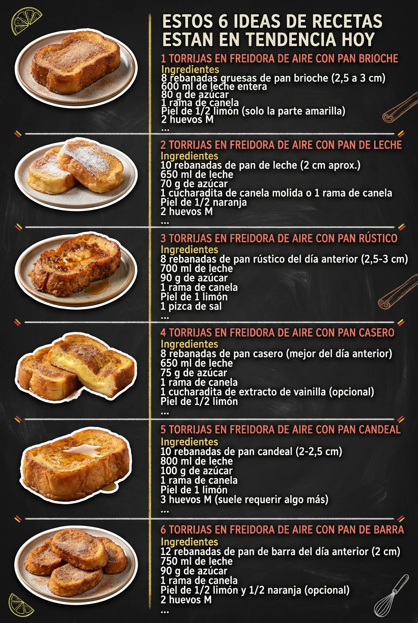 Estos 6 Ideas de Recetas estan en tendencia hoy