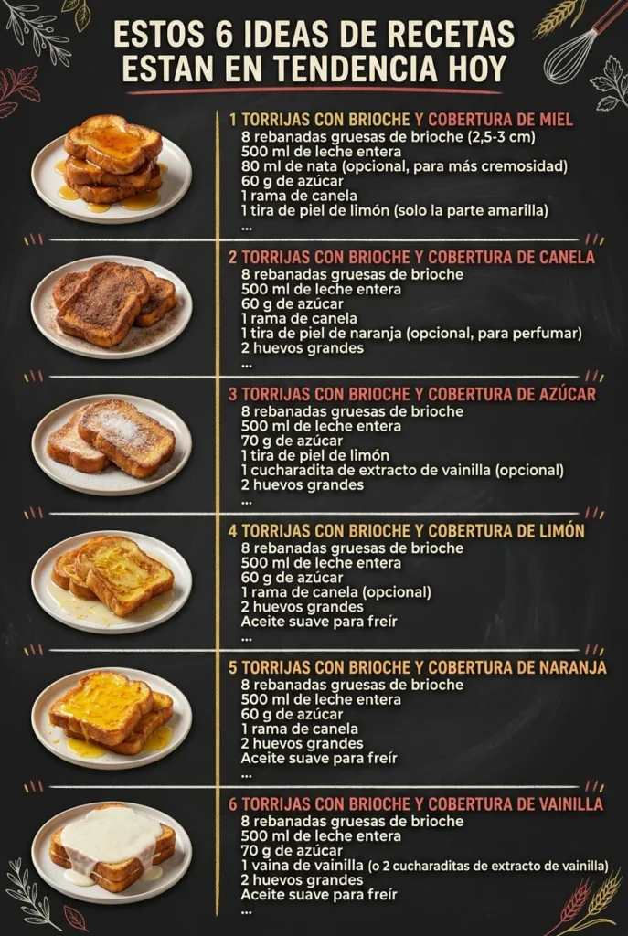Estos 6 Ideas de Recetas estan en tendencia hoy