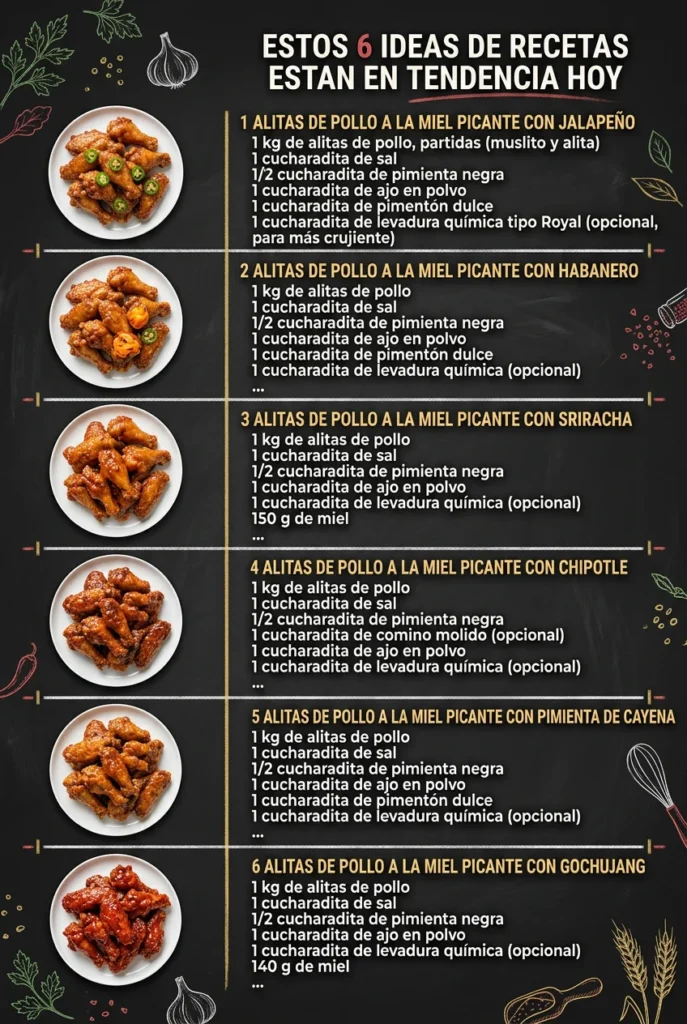 Estos 6 Ideas de Recetas estan en tendencia hoy
