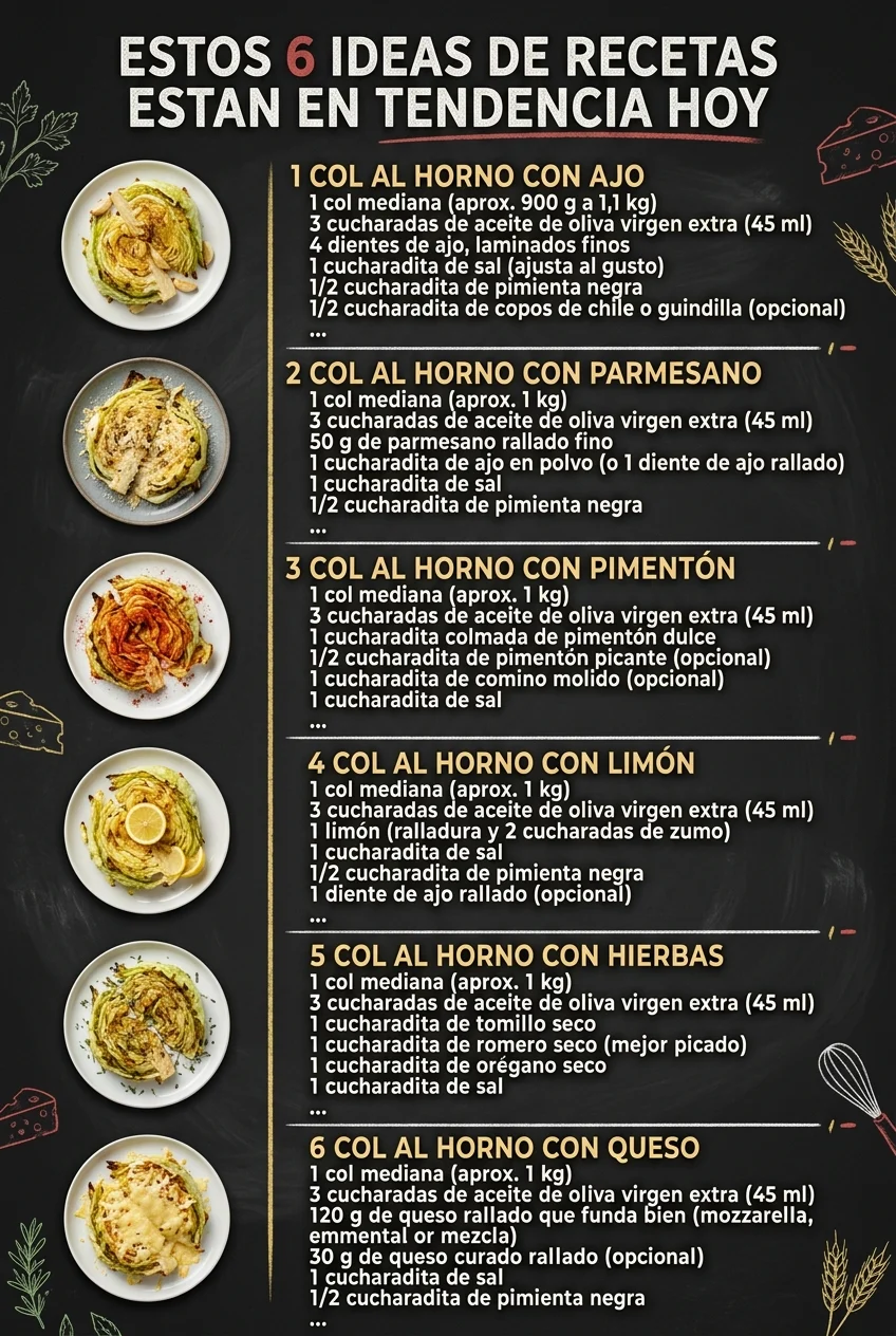 Estos 6 Ideas de Recetas estan en tendencia hoy